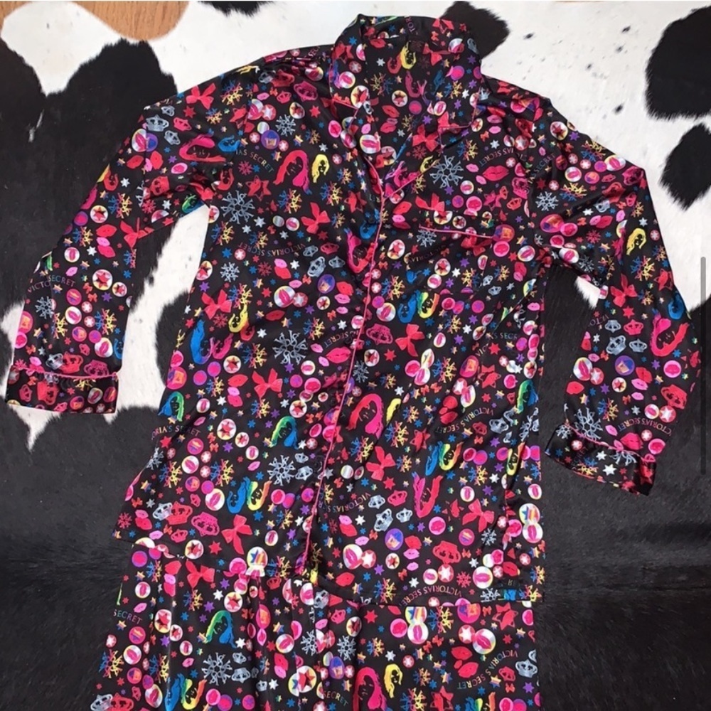 Rare Vintage 90’s Victoria’s Secret Satin Pajamas - Picture 7 of 11